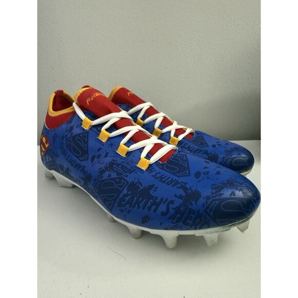 Phenom Superman Soccer Cleats US 9 Blue DC Comics Football Boots main image 6
